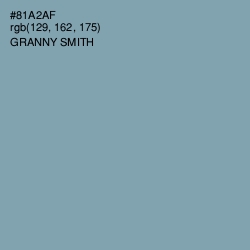 #81A2AF - Granny Smith Color Image