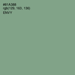 #81A388 - Envy Color Image