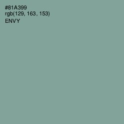 #81A399 - Envy Color Image