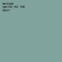 #81A39E - Envy Color Image