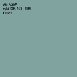 #81A39F - Envy Color Image