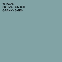 #81A3A6 - Granny Smith Color Image