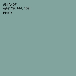 #81A49F - Envy Color Image