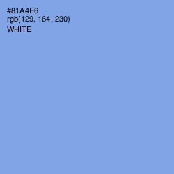 #81A4E6 - Jordy Blue Color Image