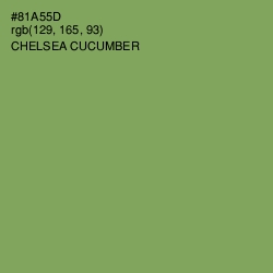 #81A55D - Chelsea Cucumber Color Image