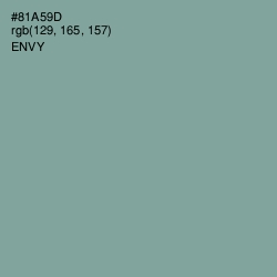 #81A59D - Envy Color Image