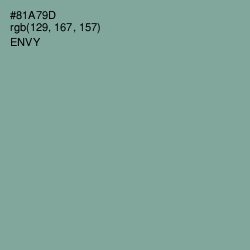 #81A79D - Envy Color Image