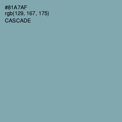 #81A7AF - Cascade Color Image