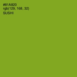 #81A820 - Sushi Color Image