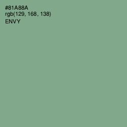 #81A88A - Envy Color Image