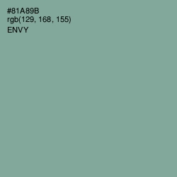 #81A89B - Envy Color Image