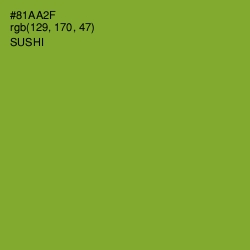 #81AA2F - Sushi Color Image