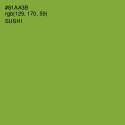 #81AA3B - Sushi Color Image