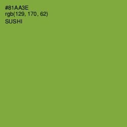 #81AA3E - Sushi Color Image