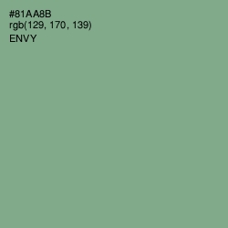 #81AA8B - Envy Color Image