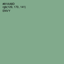 #81AA8D - Envy Color Image