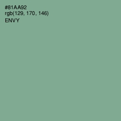 #81AA92 - Envy Color Image