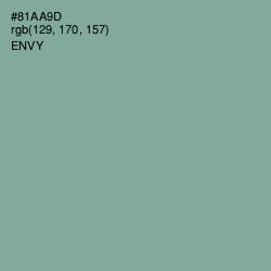 #81AA9D - Envy Color Image