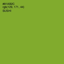 #81AB2C - Sushi Color Image