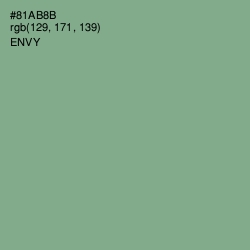 #81AB8B - Envy Color Image