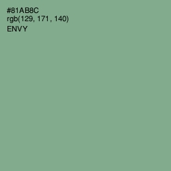 #81AB8C - Envy Color Image