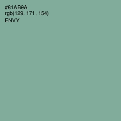 #81AB9A - Envy Color Image