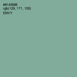 #81AB9B - Envy Color Image