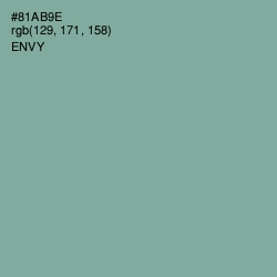 #81AB9E - Envy Color Image