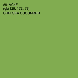 #81AC4F - Chelsea Cucumber Color Image