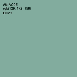 #81AC9E - Envy Color Image