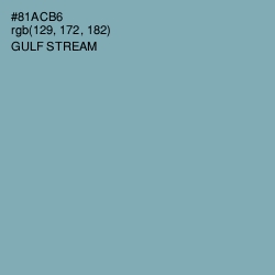 #81ACB6 - Gulf Stream Color Image