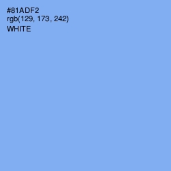 #81ADF2 - Jordy Blue Color Image