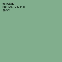 #81AE8D - Envy Color Image