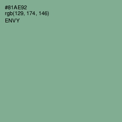 #81AE92 - Envy Color Image
