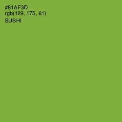 #81AF3D - Sushi Color Image