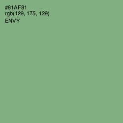 #81AF81 - Envy Color Image