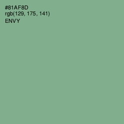#81AF8D - Envy Color Image