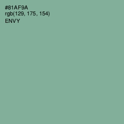 #81AF9A - Envy Color Image