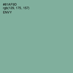 #81AF9D - Envy Color Image