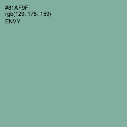 #81AF9F - Envy Color Image