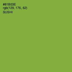 #81B03E - Sushi Color Image