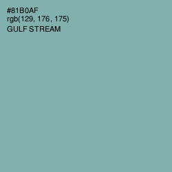 #81B0AF - Gulf Stream Color Image