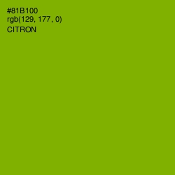 #81B100 - Citron Color Image