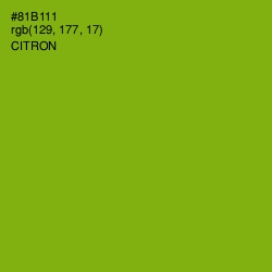 #81B111 - Citron Color Image