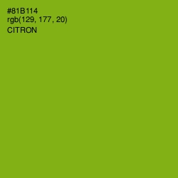 #81B114 - Citron Color Image