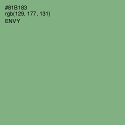 #81B183 - Envy Color Image