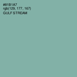 #81B1A7 - Gulf Stream Color Image