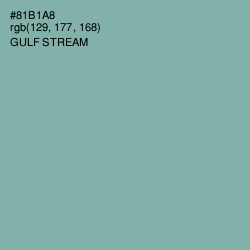 #81B1A8 - Gulf Stream Color Image