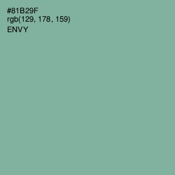 #81B29F - Envy Color Image