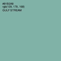 #81B2A8 - Gulf Stream Color Image